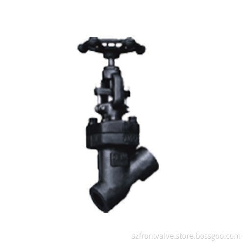 Screwed and Socket Welded Forged Steel Y Type Globe Valves